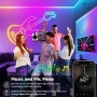 RGB неон LED лента 15м IP68 с App и дистанционно, снимка 5