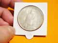 Много рядък голям сребърен  долар на мира, Peace dollar 1922 г.Philadelphia Mint, снимка 5