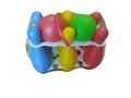 Играчка Боулинг с 6 кегли и две топки със стойка,цветен, снимка 1 - Детски топки - 41327778