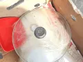 Стъклен капак33см и соц.стъклени чаши за кафе, снимка 6