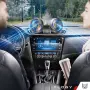 Двоен вентилатор за кола 12V, регулируем, 2 скорости, черен, снимка 2