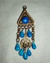 Стара египетска възрожденска висулка за огърлица, снимка 3