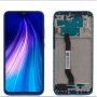 Дисплей за Xiaomi Redmi Note 8 , Model: M1908C3JG , M1908C3JE , M1908C3JH / синя рамка, снимка 1 - Тъч скрийн за телефони - 40352484