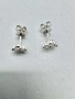Сребърни обеци с мойсанит (Диамант) 0.6 карата, снимка 10