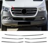 Mercedes Sprinter W907 Хромирани Лайсни За Предна Решетка 5 Бр. след 2018, снимка 4