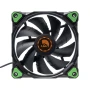Вентилатор No brand, 120mm, LED, MOLEX, Черен - 63071, снимка 2