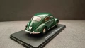 1960 Volkswagen Beetle/Escarabajo 1200 1:24 Hachette/Salvat Diecast Колекционерски модел количка, снимка 8