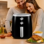 Уред за готвене с горещ въздух Royalty Line RL-AF1500.37D - Air Fryer 5L, снимка 2