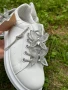 Бели Дамски кецове, снимка 1