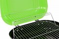 Оригинален парти грил - куфар, парти грил, къмпинг грил, градински грил, зелен, снимка 3