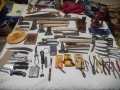 Стари ножове брадви топори инструменти , снимка 4