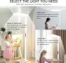 LED лампион LES FLEURS 120W, 10 000 lm, димиране, 195 cm, снимка 8