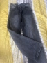 Дамски сиви / графитени дънки с широк крачол (wide leg), снимка 2