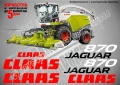CLAAS Mega 360  стикери надписи, снимка 4