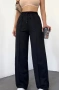 Ватирано дамско долнище панталон широк крачол , снимка 4