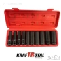Комплект ударни вложки KRAFTROYAL, 10 броя, 1/2, 13 – 26 мм , снимка 1
