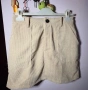 Стилна бежова пола Рипс, снимка 1