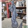 Статуя Девойка с кошници от бетон - "Андромеда", снимка 6