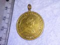 ПАПИ ЛЪВ XIII ПИЙ IX 1854 ДВУСТРАНЕН РИМОКАТОЛИЧЕСКИ ПАМЕТЕН МЕДАЛ МЕДАЛЬОН от ПОЗЛАТЕН БРОНЗ 38555, снимка 3