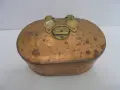 № 8752 Старинна медна кутийка с капак , снимка 2
