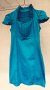 Красива рокля Италия памук с еластан, снимка 3
