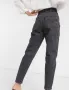 Сиви еластични дънки Levi's mom fit, снимка 4