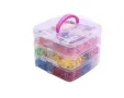 Пластмасов куфар с ластички, 4500 бр в комплекта, снимка 8