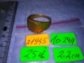 СТАР РУМЪНСКИ РЕТРО ПРЪСТЕН с ПЕЧАТИ 14К и 585 МЕСИНГОВА СПЛАВ РЪЧНА ИЗРАБОТКА За КОЛЕКЦИЯ 21945, снимка 16