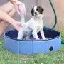 PawHut Сгъваема вана за кучета, Басейн за кучета, Ø80 x H20 см, снимка 5