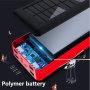 Power Bank за телефони UKC 8058 Solar Charger 60000 mAh със соларен панел 4 USB 3 адаптера, снимка 3