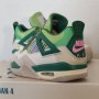 Nike Air Jordan 4 Green Snorlax Нови Оригинални Обувки Размер 38 Номер Маратонки Кецове, снимка 3