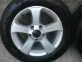15 цола 5 х 112 мм 4 бр лети джанти - оригинални Volkswagen със зимни гуми ! , снимка 9