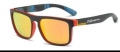 Нови модни поляризирани слънчеви очила, променящи цвета си, Червени