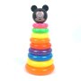 Детски конус с цветни рингове на Мики Маус (Mickey Mouse), снимка 1 - Други - 40786680