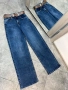 Дамски дънки + колан широк крачол wide leg , снимка 4