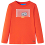 Детска тениска с дълъг ръкав, яркооранжево, 116)SKU:12721, снимка 1 - Детски тениски и потници - 44724399