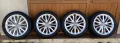 235х45х19 Dunlop 4 броя зимни гуми и 4 броя оригинални джанти на Audi, снимка 1