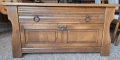 Дъбов нисък шкаф, снимка 2