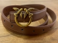 **НОВ** луксозен кожен PINKO колан в кафяв цвят, снимка 1