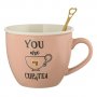 Комплект чаша и филтър за чай You are my cup of tea 480 ml, снимка 2