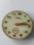 Механизъм с циферблат от стар ръчен часовник 34784, снимка 2