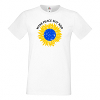 Мъжка тениска MAKE PEACE NOT WAR,спасете Украйна, спрете войната,, снимка 10 - Тениски - 36123918