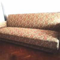 Разтегателен диван канапе с функция за сън + ракла. Внос Италия. , снимка 2 - Дивани и мека мебел - 44509828