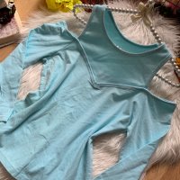 Блуза с голи рамена, снимка 2 - Блузи с дълъг ръкав и пуловери - 34715276