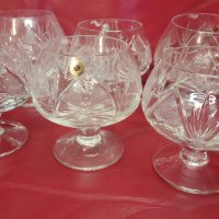 Кристални чаши за алкохол, кристална ледарка от един лот, снимка 1 - Чаши - 44164852