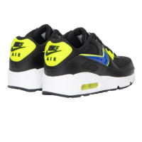 НАМАЛЕНИЕ!!!Детски спортни обувки NIKE AIR MAX 90GS Черно със син и яркозелен акцент №40, снимка 4 - Детски маратонки - 36151643
