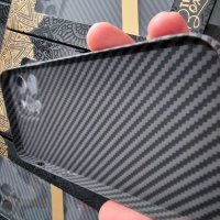 Лукс ултра тънък гръб Carbon за iPhone , Samsung,Huawei, снимка 11 - Калъфи, кейсове - 39156797