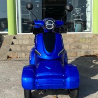 Електрическа Четириколка Famozna LUX 1500W/60V/20Ah - Синя, снимка 2 - Мотоциклети и мототехника - 39295788