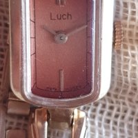 Руски механичен часовник с позлата  -Луч, снимка 4 - Антикварни и старинни предмети - 41631733