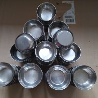 Шоли купички купи алпака хром неръждавейка хром-никел , снимка 4 - Обзавеждане на кухня - 39949325